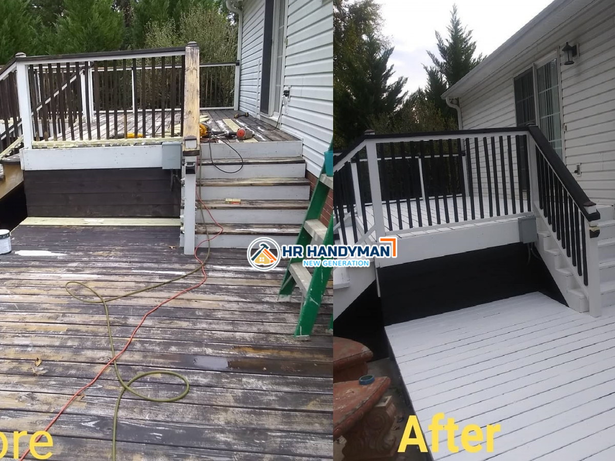 Deck Paint Restoration